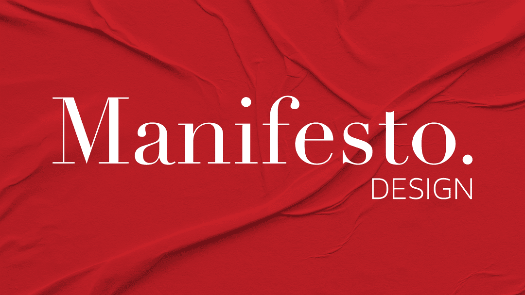 Manifesto Design cover