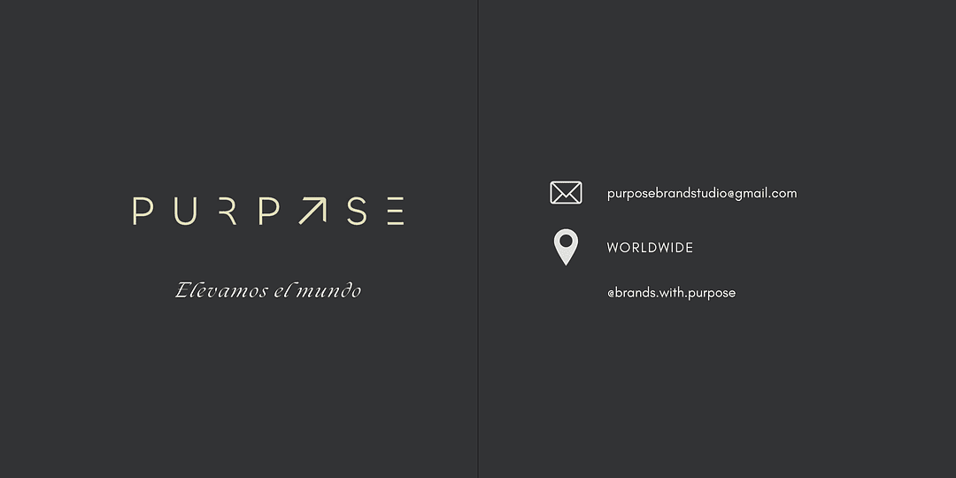 PURPOSE - agencia de branding & comunicación cover