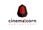 Cinemascorn Audiovisual logo
