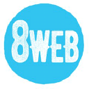 8WEB logo