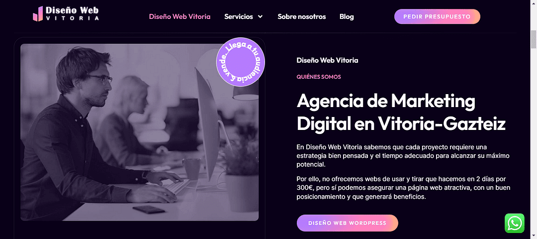 Diseño web Vitoria cover