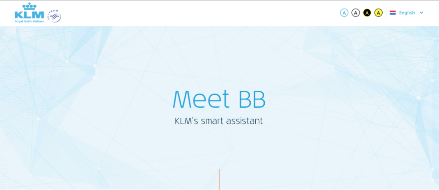 ejemplo empresa KLM