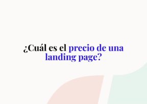 ¿Cuál es el precio de una landing page?