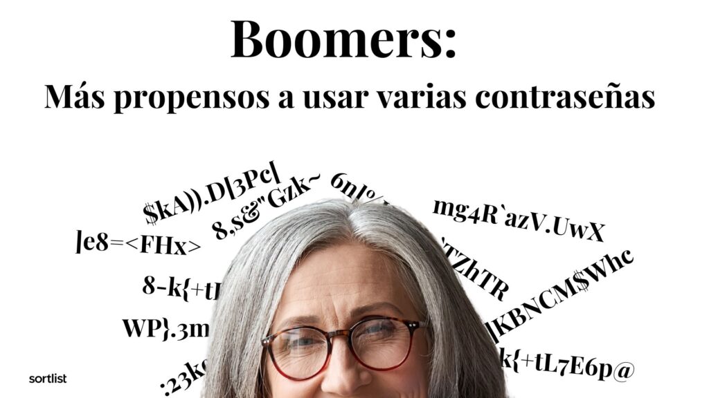 imagen boomers son más propensos a usar varias contraseñas